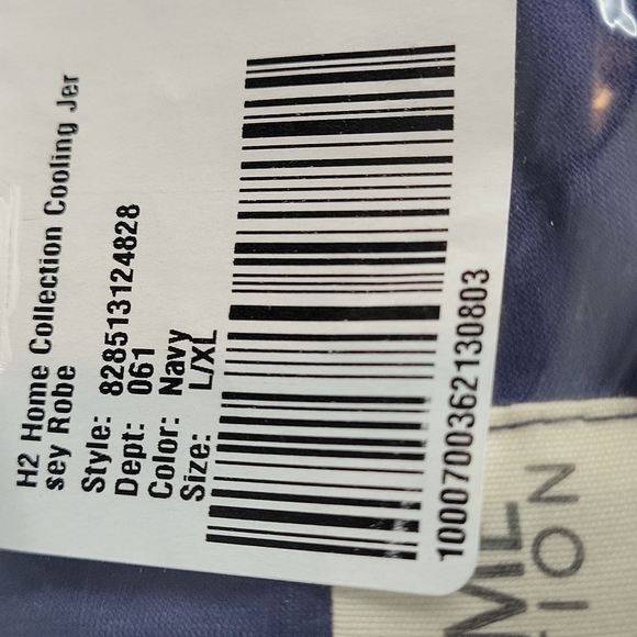 NEW Cooling Jersey Belted Robe H2 Home Collection L/XL - Picture 11 of 11